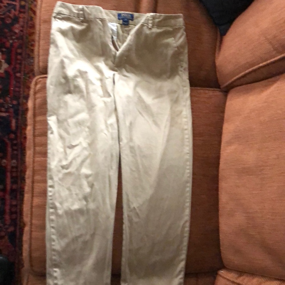 Boys size 20 Ralph Lauren flat front pant
